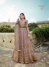 Gray Colour Fancy Designer Latest Heavy Wedding Wear Heavy Net With Embroidery And Swarvoski Work Salwar Suit Collection 15053